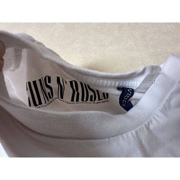 Authentic H&M Licensed GUNS N ROSES T-Shirt XS Long Sleeve with Sleeve Tags GnR - Picture 8 of 11